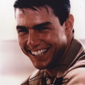 tom cruise Top Gun signed 8X10 Photo.shanks autographs