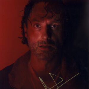 Andrew Lincoln signed 11x14 photo The Walking Dead Rick Grimes.Shanks Autographs