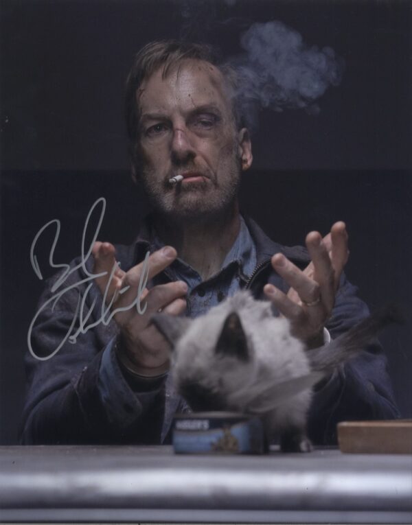 Bob Odenkirk signed 11x14 photo.Shanks Autographs Nobody