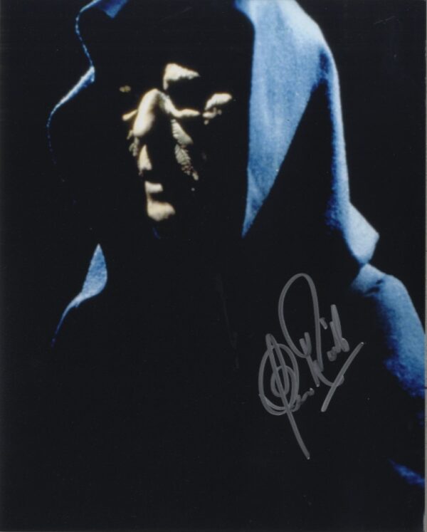 clive revill signed emperor palpatine star wars photo.shanks autographs