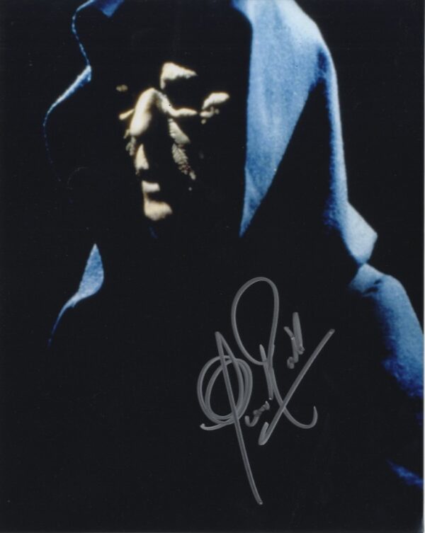 clive revill signed emperor palpatine star wars photo.shanks autographs
