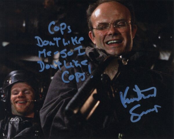 Kurtwood Smith signed Robocop photo with quote .shanks autographs