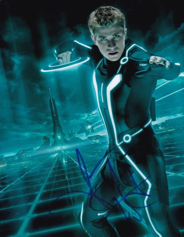 Garrett Hedlund Tron Legacy signed phot.shanks autographs