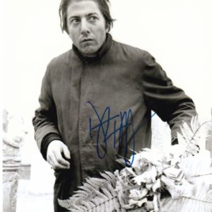 dustin hoffman signed 8x10 photo.shanks autographs