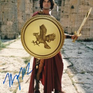 harry hamlin signed clash of the titans photo.shanks autographs