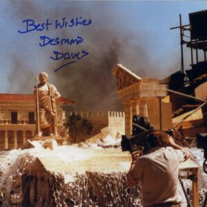 Desmond Davis director, Clash Of The Titans signed photo.shanks autographs