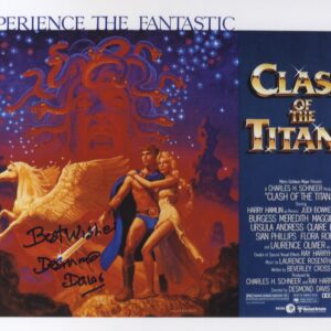 Desmond Davis director, Clash Of The Titans signed photo.shanks autographs