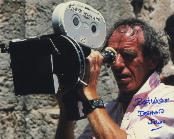 Desmond Davis director, Clash Of The Titans signed photo.shanks autographs