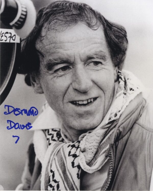 Desmond Davis director, Clash Of The Titans signed photo.shanks autographs