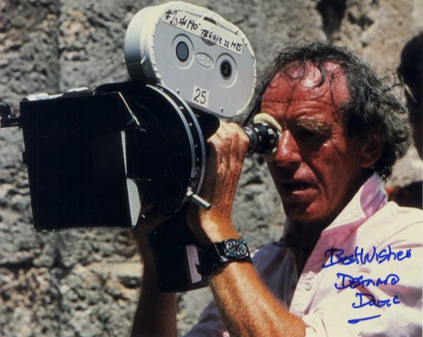 Desmond Davis director, Clash Of The Titans signed photo.shanks autographs