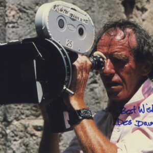 Desmond Davis director, Clash Of The Titans signed photo.shanks autographs