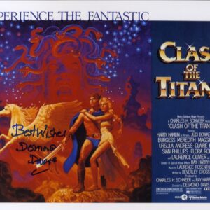 Desmond Davis director, Clash Of The Titans signed photo.shanks autographs