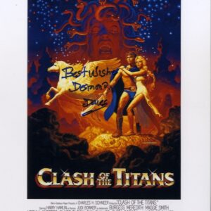 Desmond Davis director, Clash Of The Titans signed photo.shanks autographs