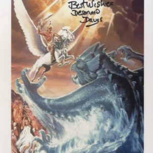 Desmond Davis director, Clash Of The Titans signed photo.shanks autographs