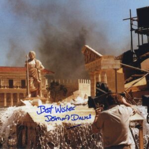 Desmond Davis director, Clash Of The Titans signed photo.shanks autographs