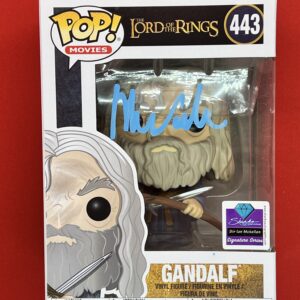 Lord Of The Rings ian mckellen signed funko pop.shanks autographs
