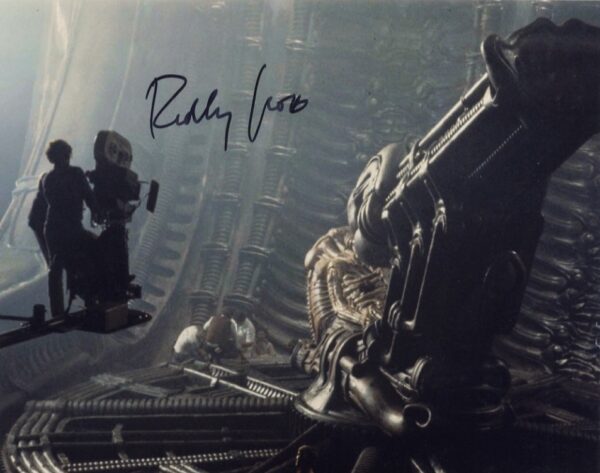 ridley scott signed photo 8x10 autograph.shanks