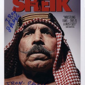 IRON SHEIK wwe Signed photo.shanks autographs