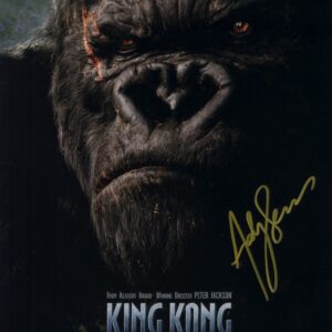 King Kong andy serkis 12x18 signed photo.shanks autographs