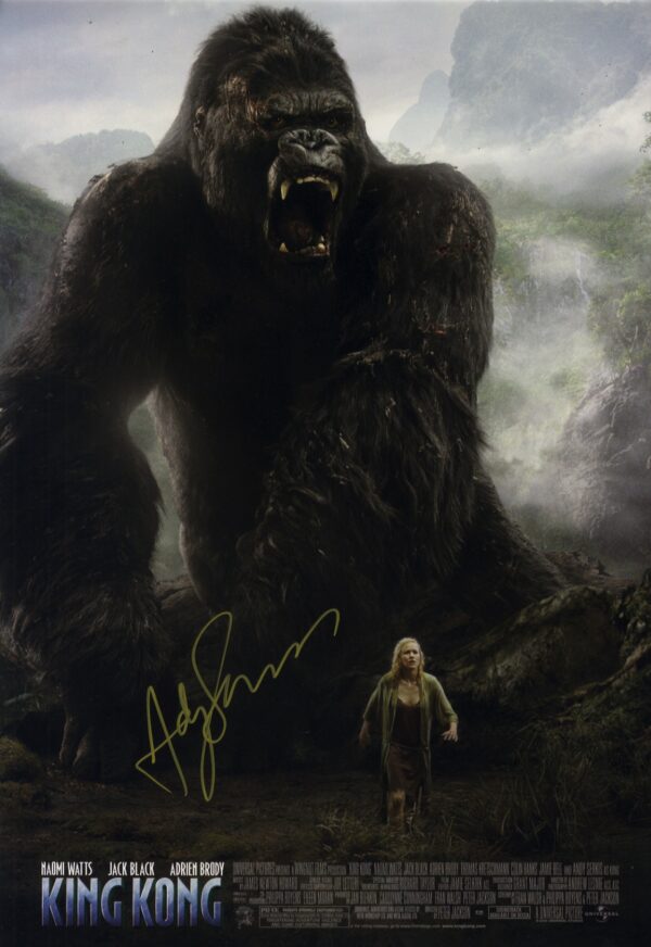 King Kong andy serkis 12x18 signed photo.shanks autographs