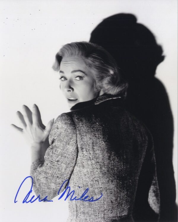 Actress Vera Miles Psycho signed photo.shanks autographs