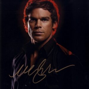 michael c hall signed dexter photo.Shanks Autographs