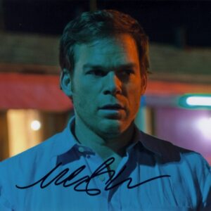 michael c hall signed dexter photo.Shanks Autographs