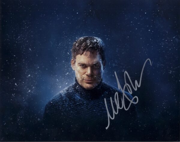 michael c hall signed dexter photo.Shanks Autographs