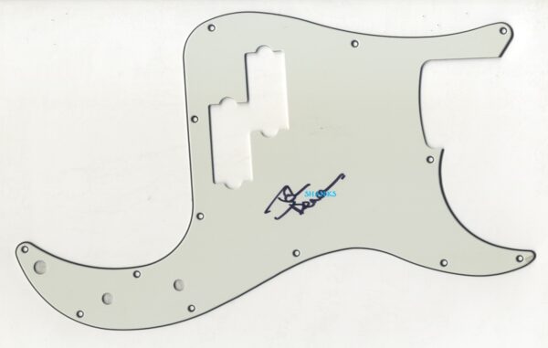 John Deacon Signed Bass Plate