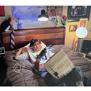 A Nightmare On Elm Street johnny depp signed photo. shanks autographs