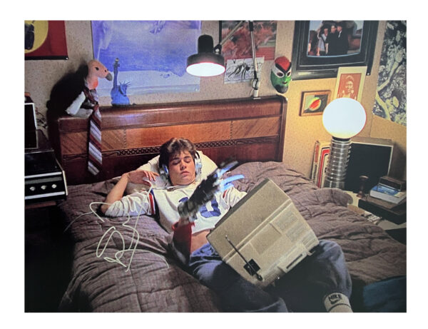 A Nightmare On Elm Street johnny depp signed photo. shanks autographs