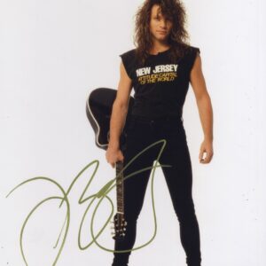 music_Jon Bon_Jovi signed photo.shanks autographs