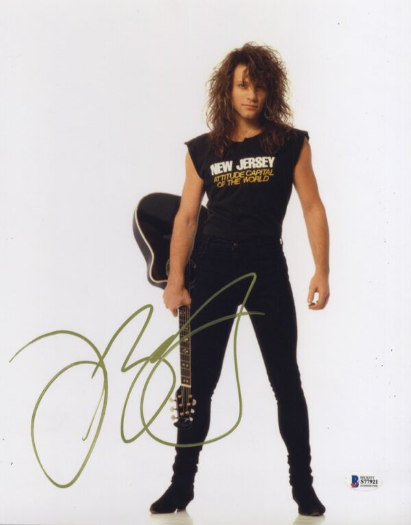 music_Jon Bon_Jovi signed photo.shanks autographs