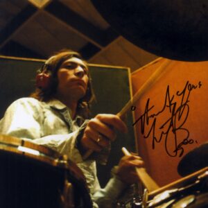 charlie watts signed photo. the rolling stones. shanks autographs