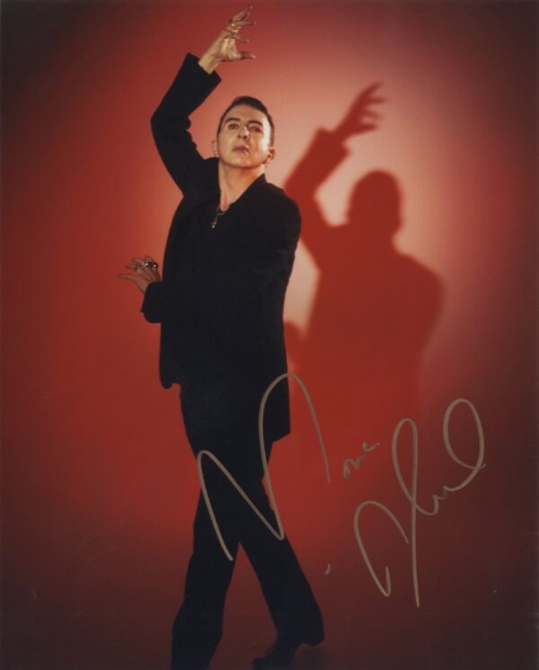 marc almond signed photo. shanks autographs softcell