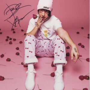 LIL XAN SIGNED PHOTO.SHANKS AUTOGRAPHS