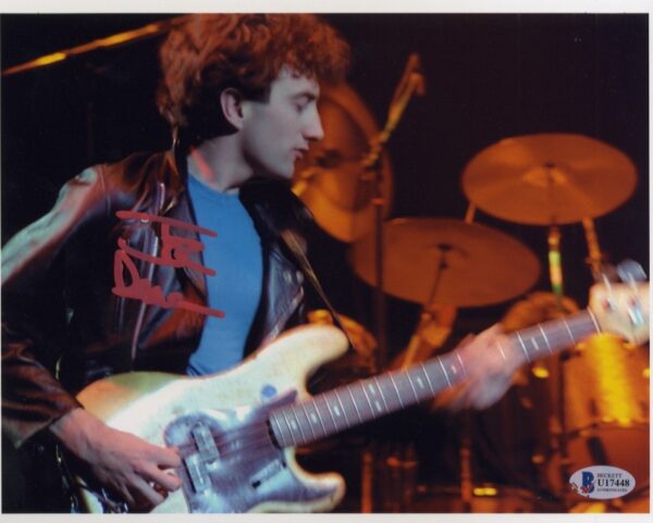 john Deacon signed photo QUEEN.Shanks Autographs