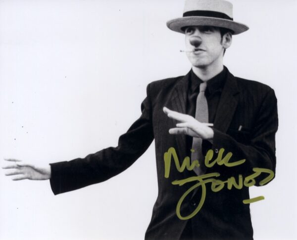 mick jones signed photograph. Shanks Autographs