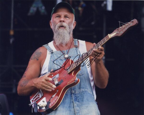 seasick steve signed photo.Shanks autographs Memorabilia