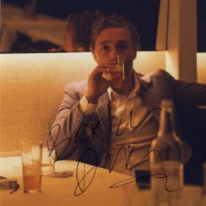 baxter dury signed photo.shanks autographs