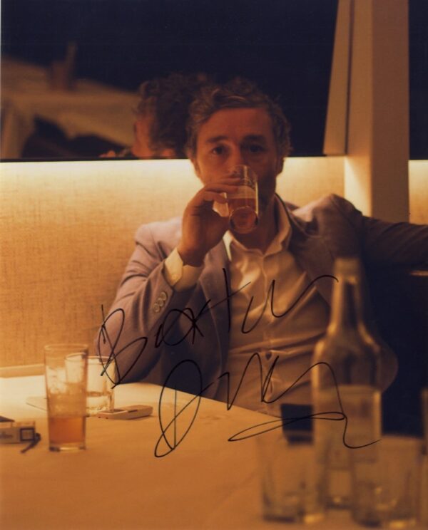 baxter dury signed photo.shanks autographs