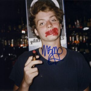 MAC DEMARCO SIGNED PHOTO. SHANKS AUTOGRAPHS. MUSIC