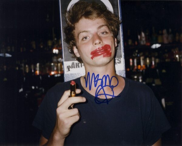 MAC DEMARCO SIGNED PHOTO. SHANKS AUTOGRAPHS. MUSIC