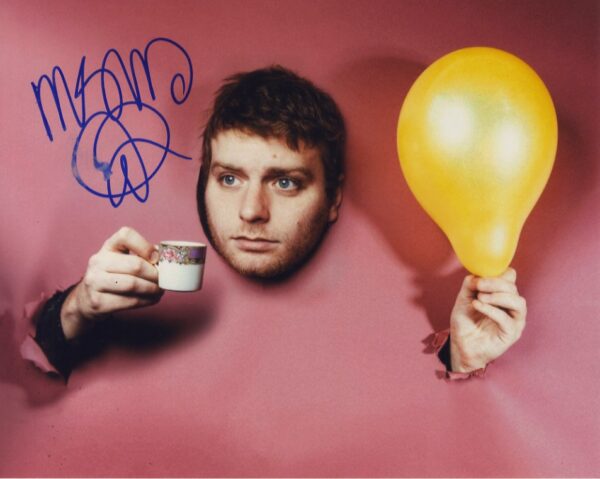 MAC DEMARCO SIGNED PHOTO. SHANKS AUTOGRAPHS. MUSIC