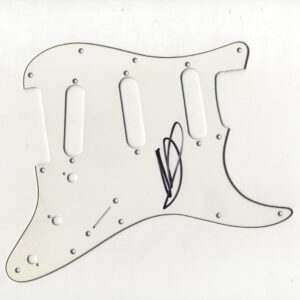 Michael Buble signed Scratchplate/Pickguard.shanks Autographs