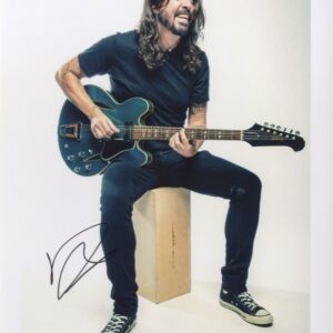 Dave Grohl signed photo foo fighters.shanks autographs