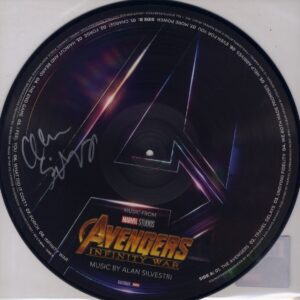 Avengers Infinity War OST ALAN SILVESTRI SIGNED.SHANKS AUTOGRAPHS