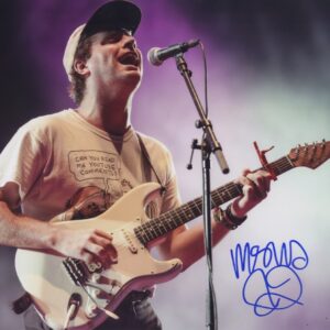 MAC DEMARCO SIGNED PHOTO. SHANKS AUTOGRAPHS. MUSIC