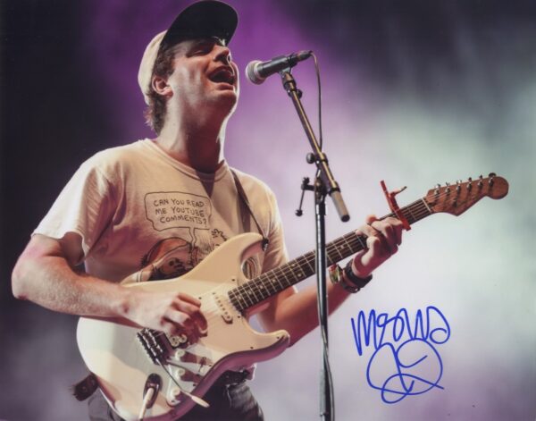 MAC DEMARCO SIGNED PHOTO. SHANKS AUTOGRAPHS. MUSIC