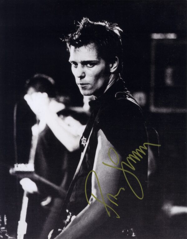 Paul Simonon signed photo.shanks autographs